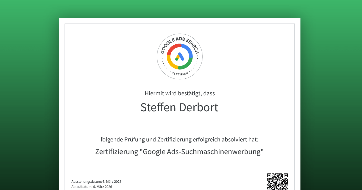 derbort-onlinemarketing-google-ads-zertifizierung